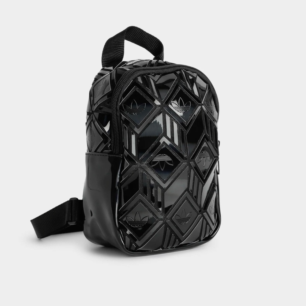 Adidas Black Geometric Backpack - Picture 8 of 8
